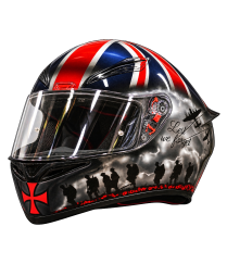 AGV K1 custom painted in Memorial/ Knight Templar Theme on AGV K1