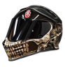 Simpson Venom Custom painted in regimental Skull Design on Simpson Venom 