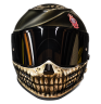 Simpson Venom Custom painted in regimental Skull Design 2