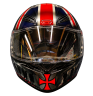 AGV K1 custom painted in Memorial/ Knight Templar Theme 3