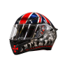 AGV K1 custom painted in Memorial/ Knight Templar Theme on AGV K1